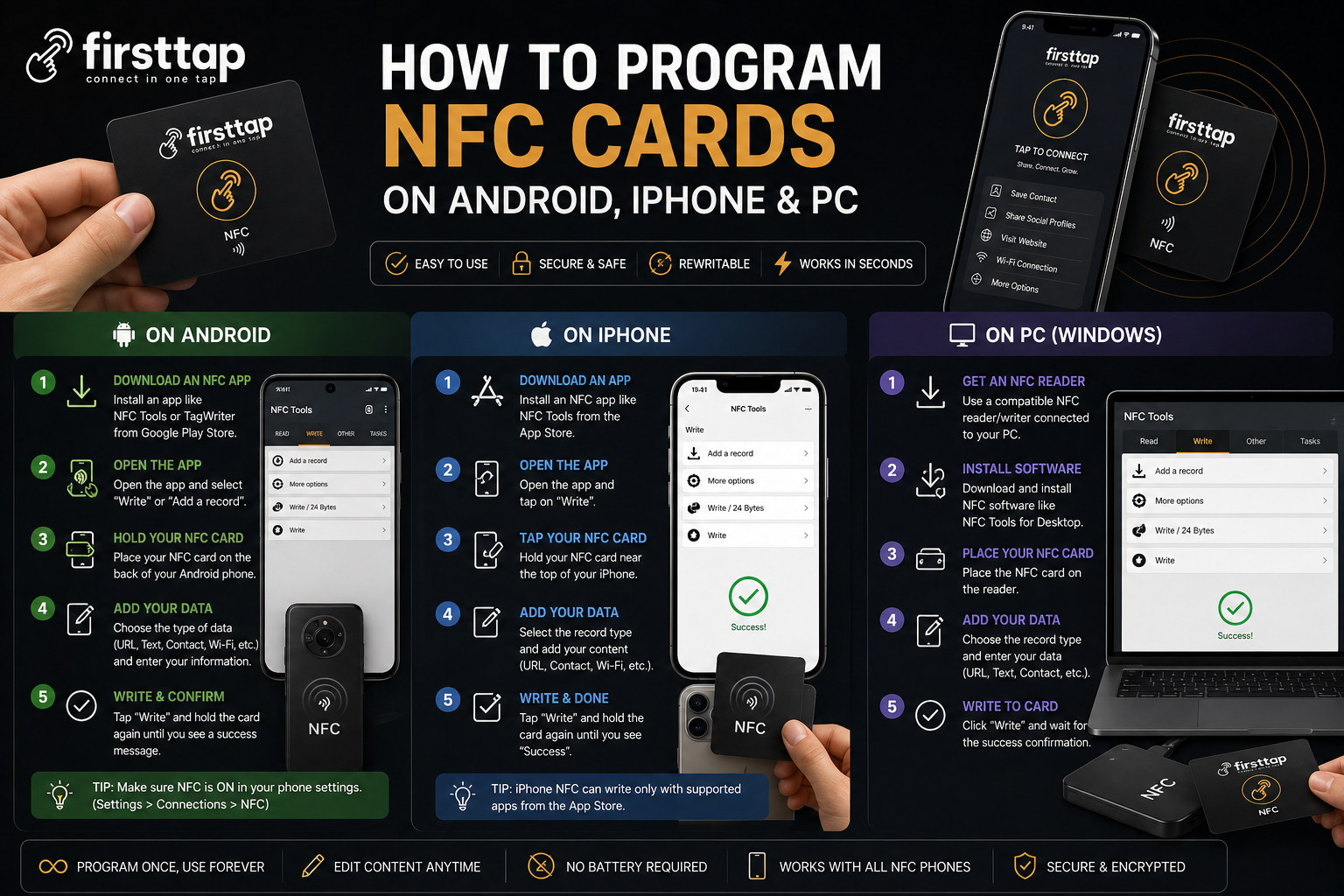 Best NFC business card designs for professionals (2026)